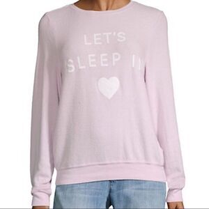 WILDFOX Let’s Sleep In Sweatshirt Size Small‎